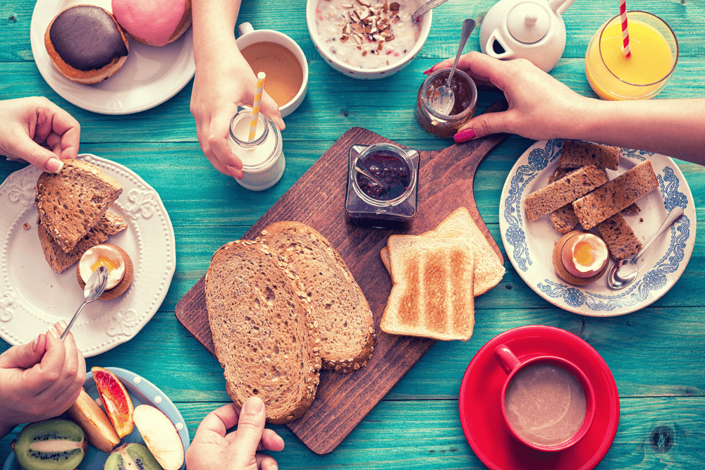 Petit déjeuner énergisant